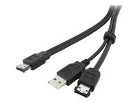 StarTech.com eSATA and USB A to Power eSATA Cable