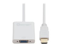 IO Crest HDMI to VGA Adapter with Audio Support
