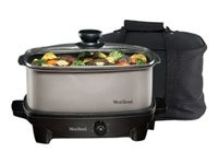West Bend 5 Qt. Oblong Slow Cooker with Tote (84915)