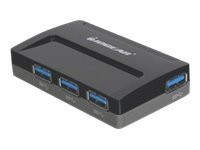 IOGEAR SuperSpeed USB 3.0 4-Port Hub GUH374
