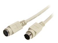 StarTech.com 6 ft PS/2 Keyboard or Mouse Extension Cable