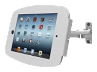 Compulocks iPad Secure Space Enclosure with Swing Arm Kiosk White