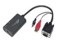Syba VGA to HDMI Converter with Audio Support