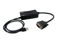 StarTech.com 6 ft USB VGA Adapter Cable – External Multi Monitor Video