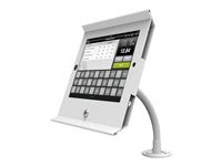 Compulocks iPad Secure Slide POS with Flex Arm Kiosk White