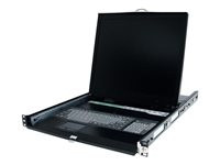 StarTech.com LCD Console with KVM Switch Module Rear Mount