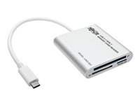 Tripp Lite USB-C Gen 1 Multi-Drive Smart-Card Flash-Memory Media Reader/Writer