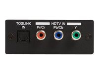 StarTech.com Component and Toslink to HDMI Video Converter with Audio