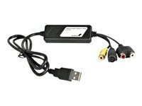 StarTech.com S-Video & Composite to USB Video Capture Device Cable w/ Audio