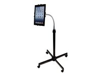 CTA Height-Adjustable Gooseneck Stand with Casters