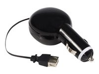 StarTech.com USB Retractable Car Charger Adapter