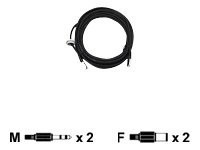 Axis Audio I/O Cable for AXIS P33 Series