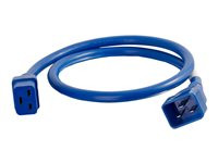 C2G 1ft 12AWG Power Cord (IEC320C20 to IEC320C19)