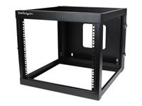 StarTech.com 8U 22in Depth Hinged Open Frame Wall Mount Server Rack