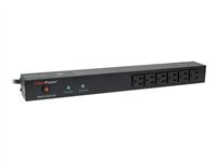 CyberPower Rackbar Surge Protection RKBS15S6F8R Zero-U/1U