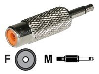 SAMAR 3.5mm Mono Male to RCA Female Audio Adapter