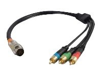 C2G RapidRun RCA Component Video Flying Lead