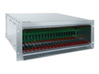 Black Box ServSwitch DKM HD Video and Peripheral Matrix Switch Modular Housing 21-Slot Chassis with Power Supply and Redundancy Options