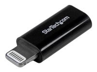 StarTech.com Black Apple Lightning to Micro USB Adapter