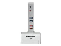IOGEAR met(AL) Vault Dock USB 3.0 Docking Station with built-in Backup Drive Enclosure