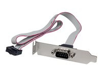 StarTech.com 1 Port 16in DB9 Serial Port Bracket to 10 Pin Header