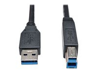 Tripp Lite 15ft USB 3.0 SuperSpeed Device Cable 5 Gbps A Male to B Male Black 15'
