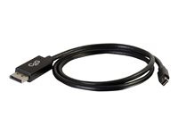 C2G 3ft Mini DisplayPort to DisplayPort Adapter Cable-Thunderbolt to DP-Black