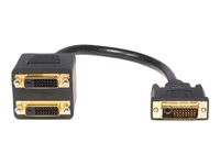 StarTech.com 1 ft DVI-D to 2x DVI-D Digital Video Splitter Cable