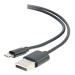 C2G 1m USB A to Lightning Cable