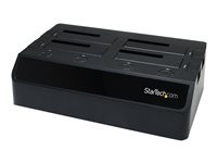 StarTech.com 4 Bay eSATA USB 3.0 to SATA Hard Drive Docking Station for 2.5/3.5 HDD