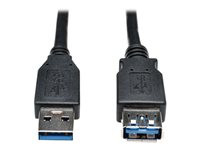 Tripp Lite 6ft USB 3.0 SuperSpeed Extension Cable A Male to A Female Black 6'