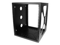 StarTech.com 12U 19in Wall Mount Side Mount Open Frame Rack Cabinet