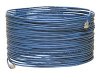 Tripp Lite 75ft Cat5e / Cat5 Plenum Snagless Patch Cable RJ45 M/M Blue 75'