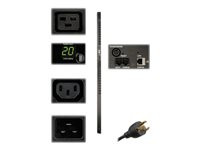 Tripp Lite PDU Monitored 200V-240V 20A 20 C13 4 C19 Outlet Vertical 0URM