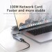 USB-C хаб 8в1 с HDMI 4K, RJ45, картридером SD/TF и быстрой зарядкой