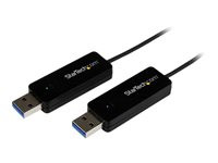 StarTech.com 2 Port USB 3.0 Dual System Swap KVM Switch w/ File Transfer