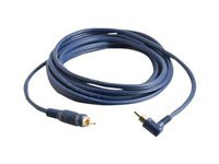 C2G Velocity 25ft Velocity Right Angled Subwoofer Cable