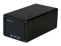 StarTech.com USB 3.1 (10Gbps) External Enclosure for Dual 2.5" SATA Drives