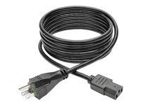 Tripp Lite 10ft Computer Power Cord Hospital Medical Cable 5-15P to C13 10A 18AWG 10'