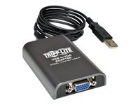 Tripp Lite USB 2.0 to VGA Dual Multi-Monitor External Video Graphics Card Adapter 1080p 60Hz