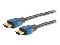C2G 25ft High Speed HDMI Cable With Gripping Connectors