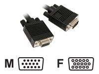 C2G Pro Series VGA (HD15) M/F Monitor Extension Cable