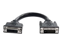 StarTech.com 6in DVI-I Dual Link Digital Analog Port Saver Extension Cable