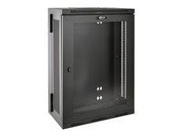 Tripp Lite 18U Wall Mount Rack Enclosure Hinged 13" Depth w Acrylic Window