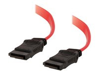 C2G 7-pin 180° 1-Device Serial ATA Cable