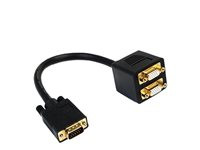 StarTech.com 1 ft VGA to 2x VGA Video Splitter Cable