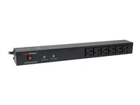 CyberPower Rackbar Surge Protection RKBS20ST6F10R Zero-U/1U
