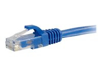C2G 25ft Cat6a Snagless Unshielded (UTP) Network Patch Ethernet Cable-Blue