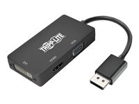 Tripp Lite DisplayPort 1.2 to VGA/DVI/HDMI All-in-One Converter Adapter, 4K x 2K HDMI @ 60 Hz