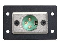 C2G Wiremold Audio/Video Interface Plates (AVIP) Switchcraft XLR 3-Pin Male to Solder Cups